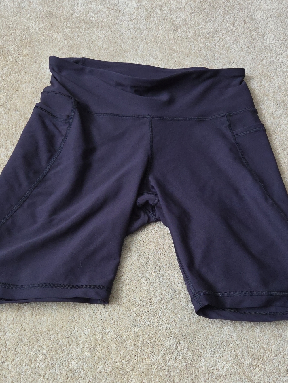 Women's Black Performance Bike Shorts